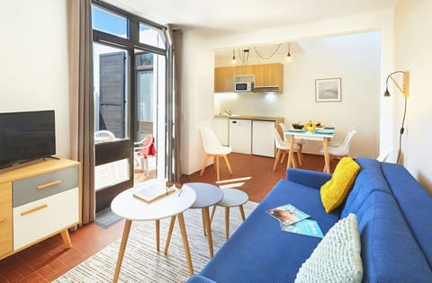 You'll love the open and bright living area.