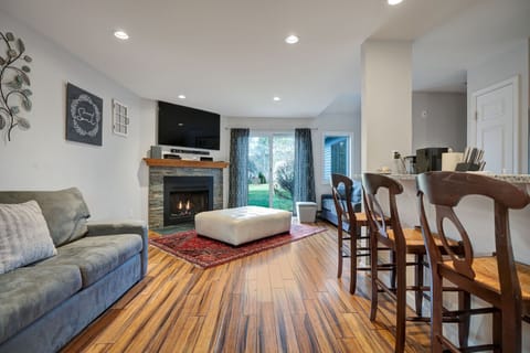 The fireplace is currently not available for use.