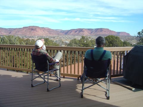 View from deck