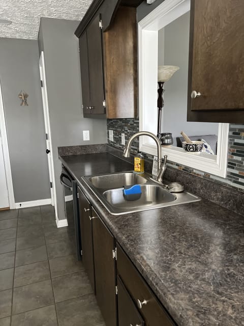 Fully loaded kitchen. Pantry in the back to store all your food and drinks.