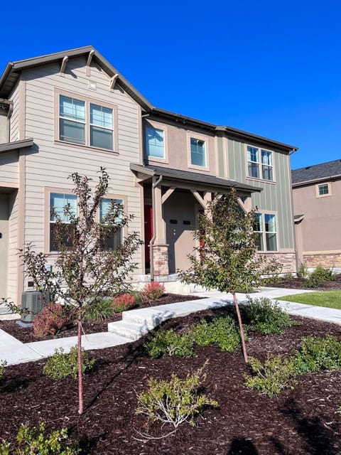 front of townhome