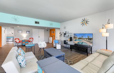 Spacious Living Room Space with Natural Sunlight