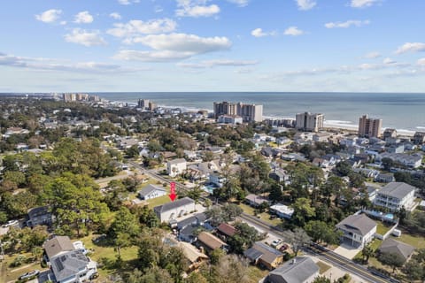 Three Blocks from the beach.  Big enough for multiple families.