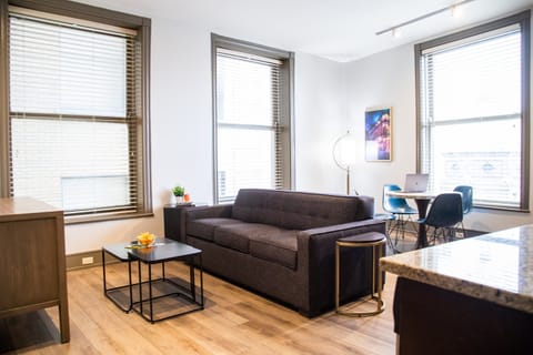 You will love the open living area.