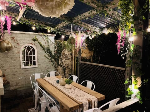 Covered Outdoor Seating Area