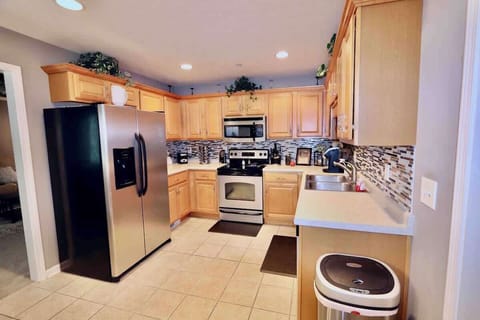 Fully functional kitchen where you can prepare your meals!