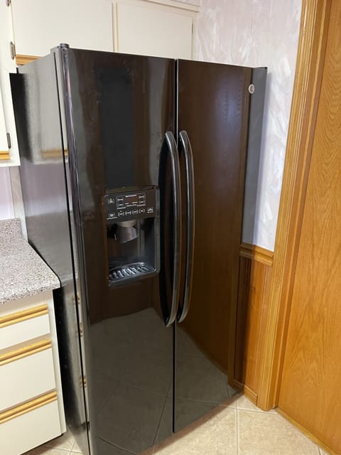 New full size fridge