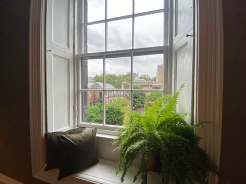 View of Ashton Lane from the Green Bedroom