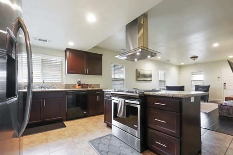 Open floor concept to maximize family time. 