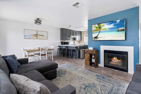 Watch a movie on the smart TV using our Netflix!