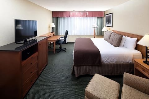 Kick back with a large TV and plenty of storage.