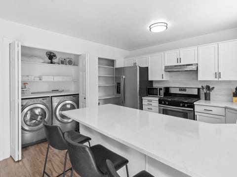 Main Floor Kitchen and Laundry