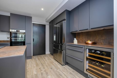 The kitchen at Seahaven, Devon