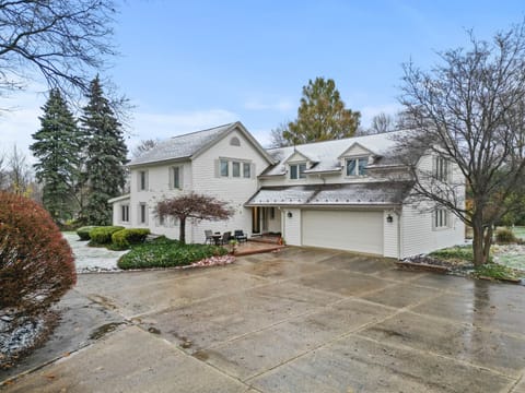 Front door/parking area