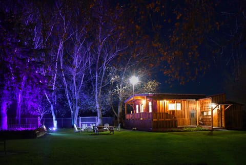 Enjoy outdoor lighting after the kids go down. Also, perfect for friends!