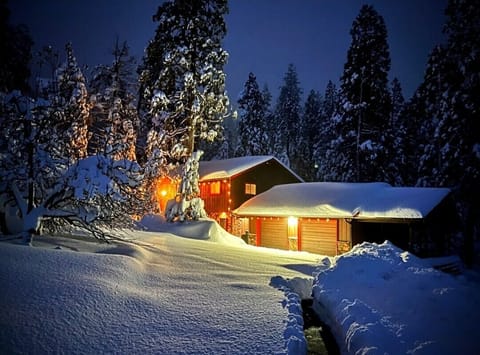 Winter Wonderland. At 42040 ft we get lots of snow! 