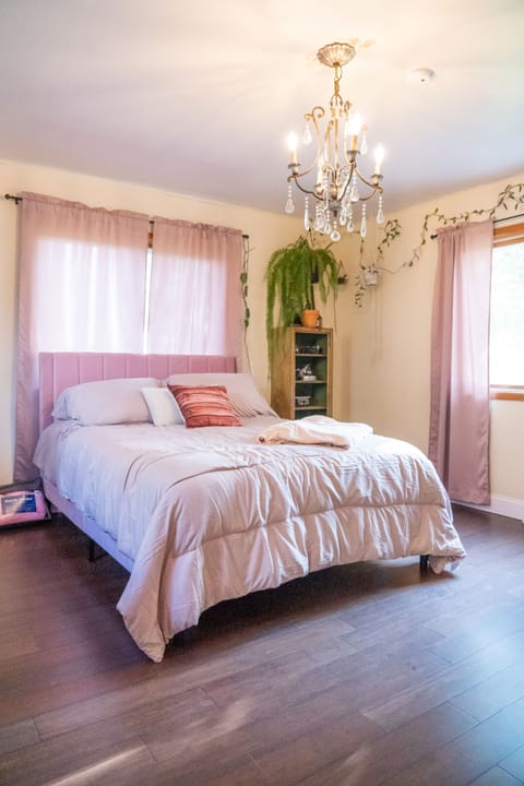 The plant room! 3 large windows looking out to the wilderness, you will love it!