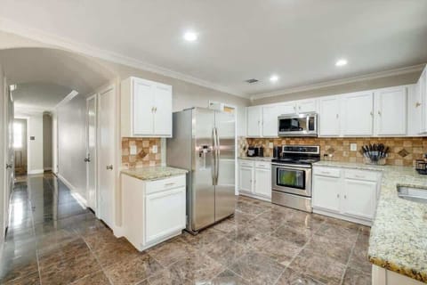 Modern kitchen fully equipped for cooking