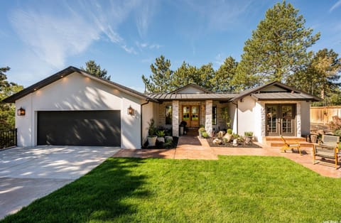 Located on a private street with no thru traffic, garage and driveway!
