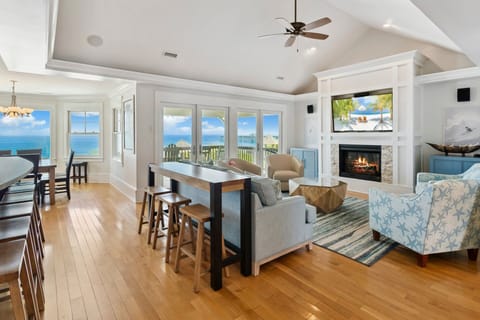 Enjoy ocean views from the Top Level Living Area!