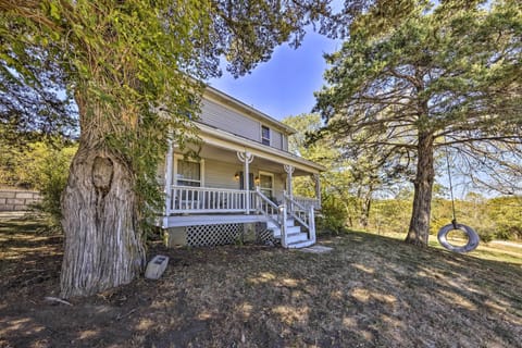 Tonganoxie Vacation Rental | 3BR | 3.5BA | Stairs Required | 1,800 Sq Ft