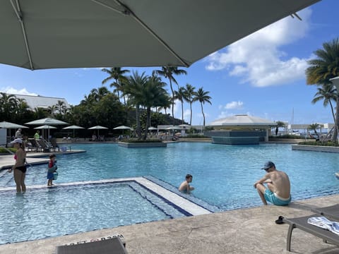 Pools and jacuzzi including a private one for the unit you are going to rent!