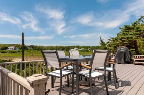 Amazing view from the deck at 174 North Shore Boulevard Quarterboard 5 East Sandwich