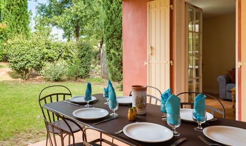 Indulge in tasty meals out on your private terrace.