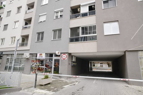 Building and garage access.