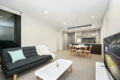 A spacious, comfortable & modern interior.