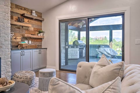 Breath-taking view from the living room area