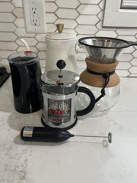 Coffee set up at Snuggle inn