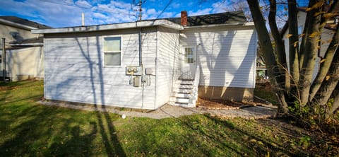 Picture of exterior of property (back door that leads to back yard).