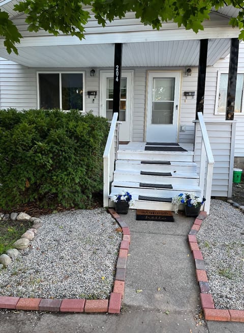 Exterior of property (door on the left is Unit A).
