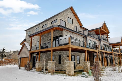 Side View Of luxury Villa