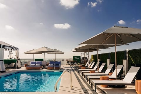 Rooftop pool terrace