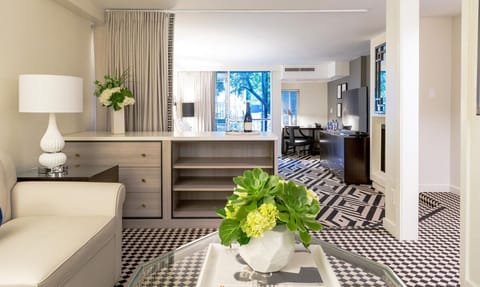 Spacious living area