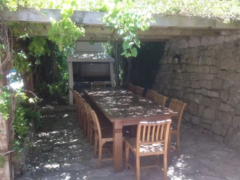 External dining terrace, with Argentinian BBQ