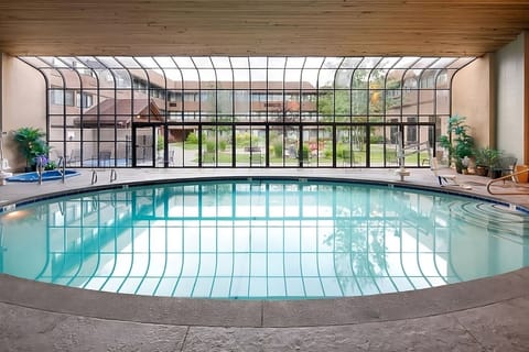 Linger poolside and enjoy the serene, skylit atrium setting.