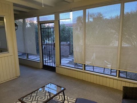 Back screened in porch