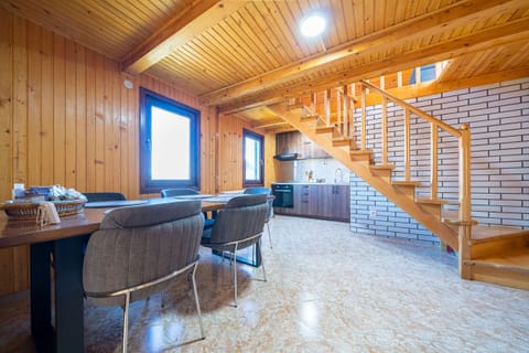 Kitchen with dining area 