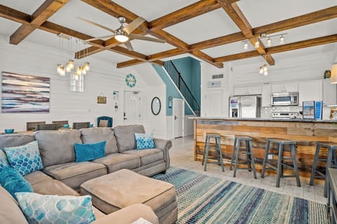 Living room in the main house