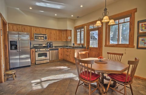 Comfortable Indoor Dining Option