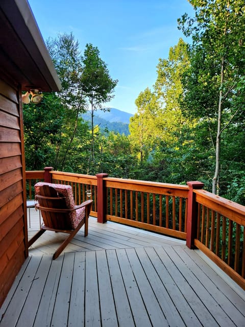 Magical Mountain views of Bluff Mountain in the distance. Beauty in all seasons!