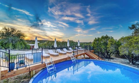 Dive into relaxation at our 27-foot pool, beckoning with its crystal-clear waters and surrounded by inviting loungers on our serene yoga and hammock deck. Find your perfect balance of tranquility and bliss.
