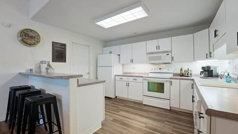Kitchen and laundry room
