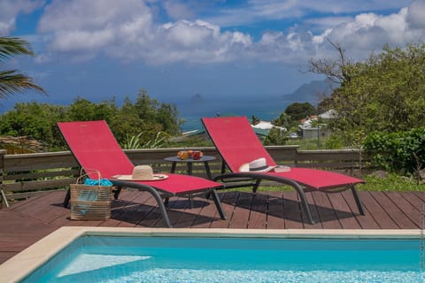 View from the Villa Tortuga swimming pool