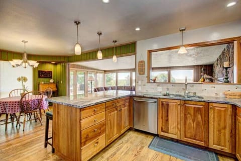 Fully stocked kitchen