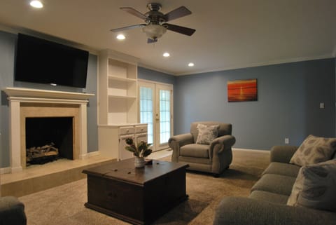 Upstairs living area 