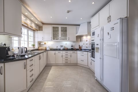 Fully stocked kitchen